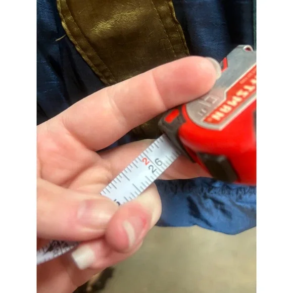 Vintage 80s groovy Bomber Jacket Metallic Teal Pink Gold Women's Size Large - Picture 12 of 12